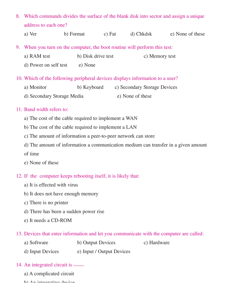 Computer Knowledge - Page 2