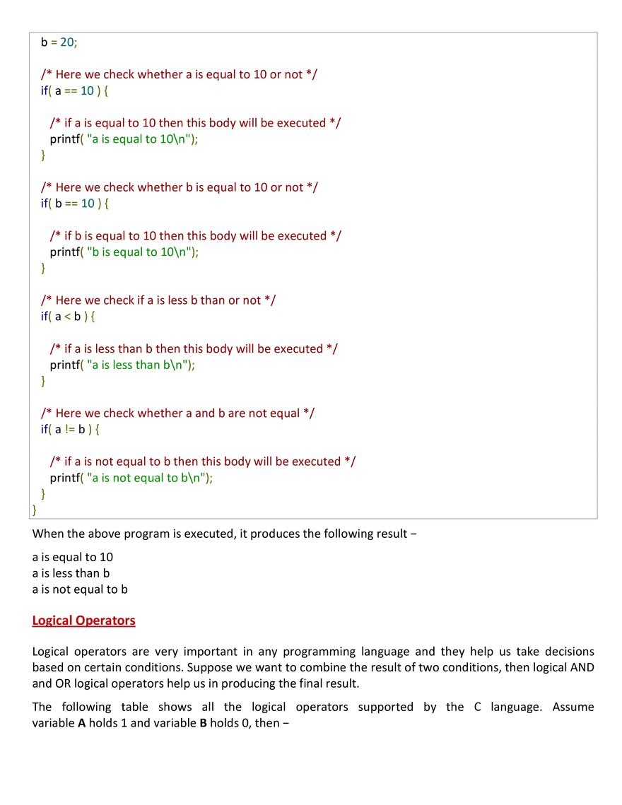 Operators and Its Type - Page 4
