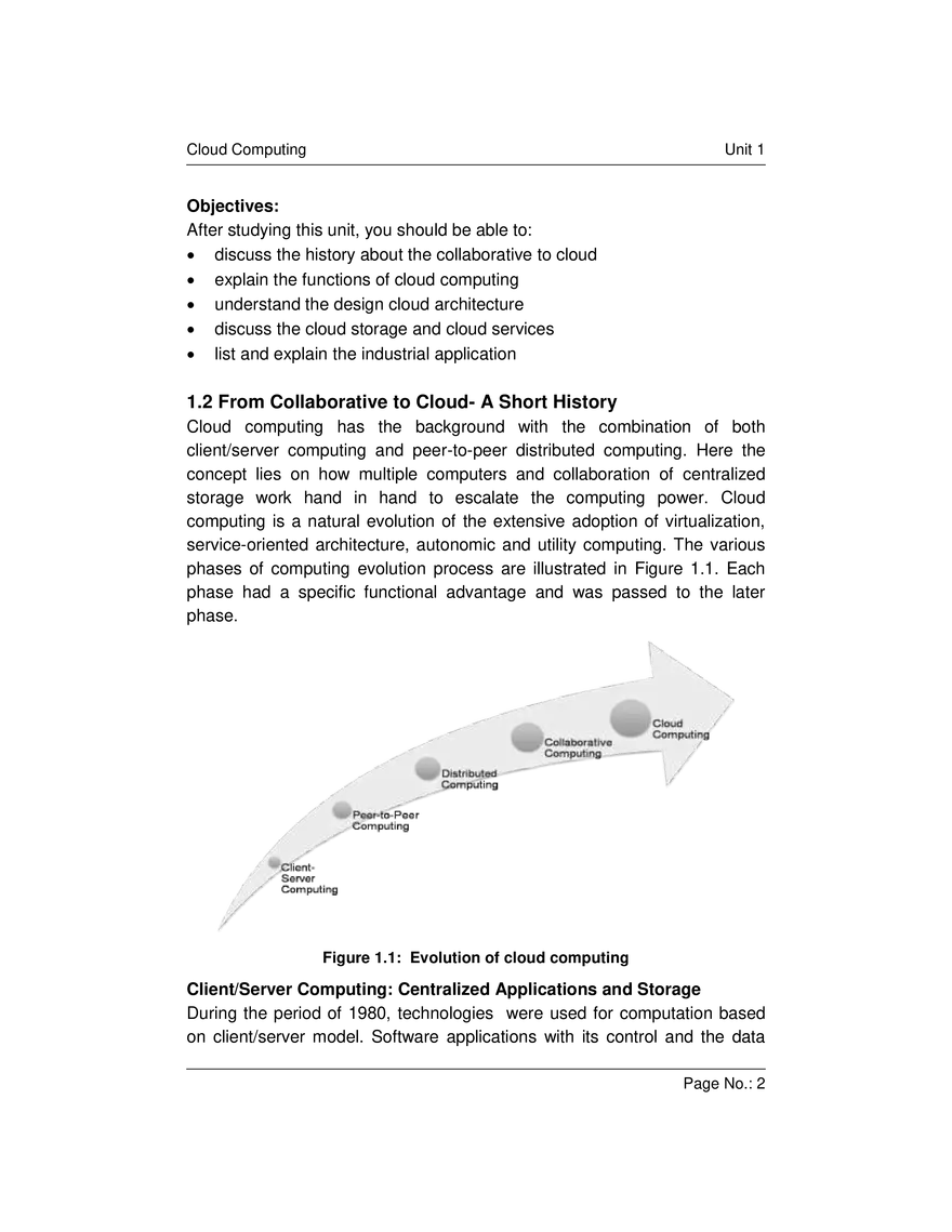 Introduction to Cloud Computing - Page 2