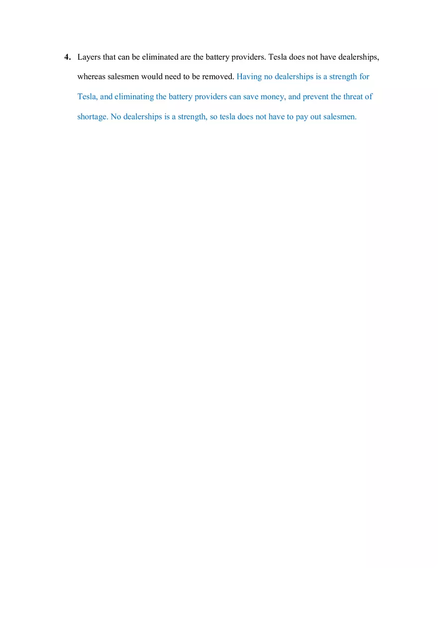 Tesla SWOT Analysis - Page 3