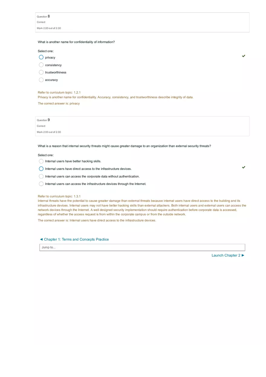 Chapter1 The Need for Cybersecurity Quiz - Page 4