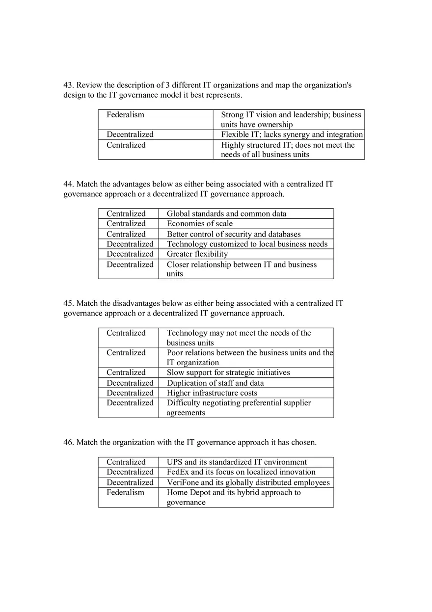 Chapter 9 Governance of the Information Systems - Page 11