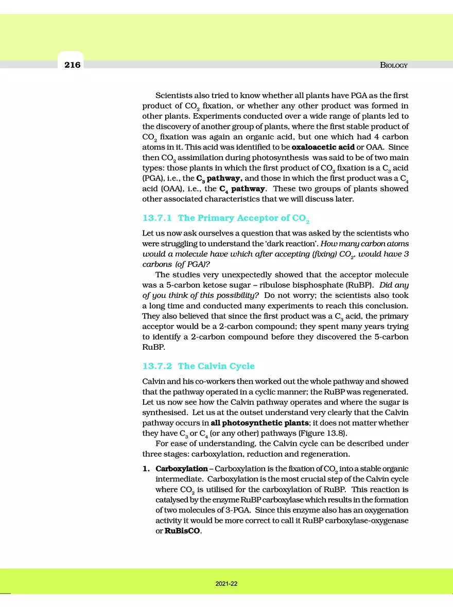 Photosynthesis in Higher Plants - Page 3