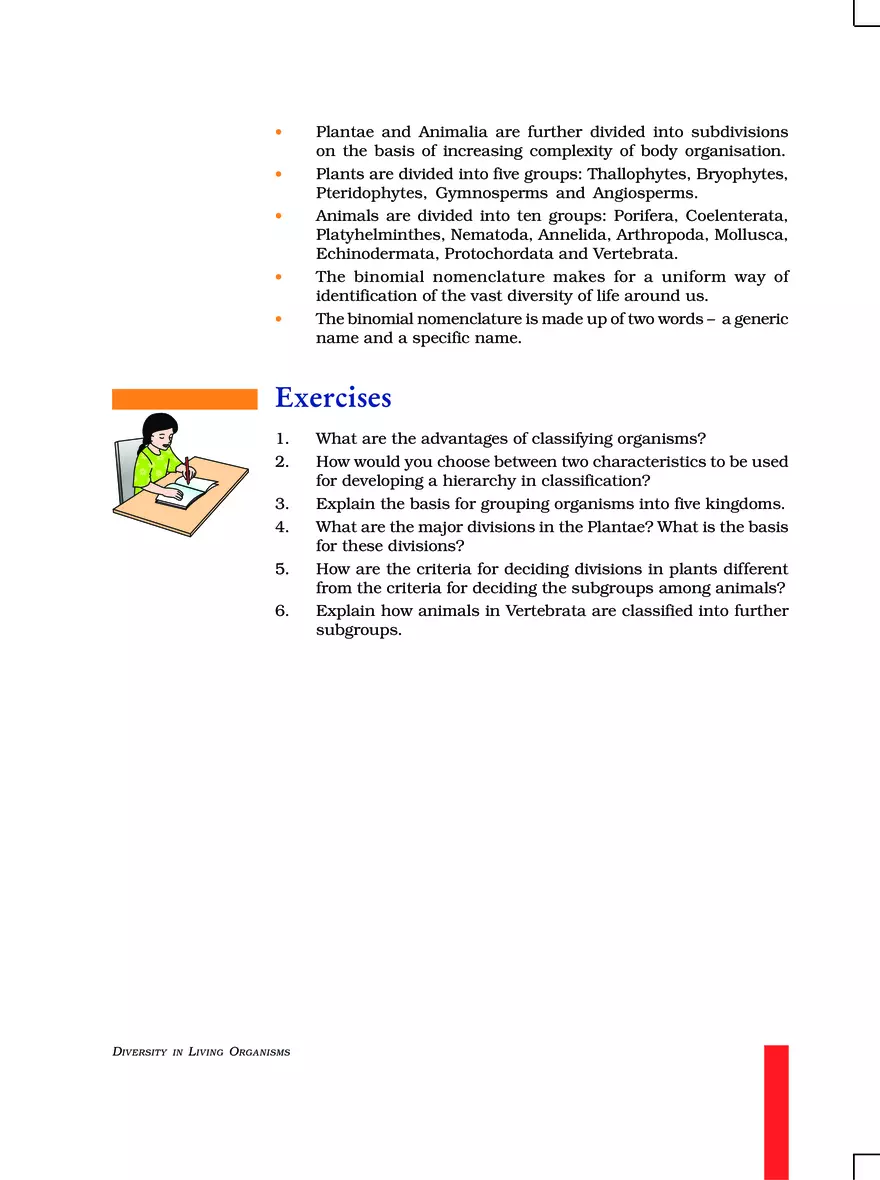 Chapter 7 Diversity in Living Organisms - Page 10