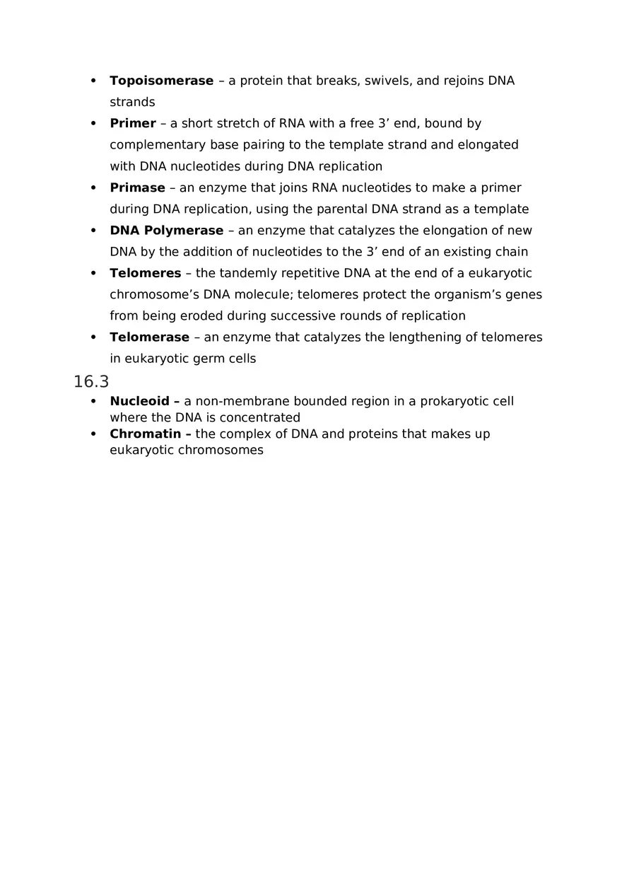 Bio Chapter 16 Vocab - Page 2