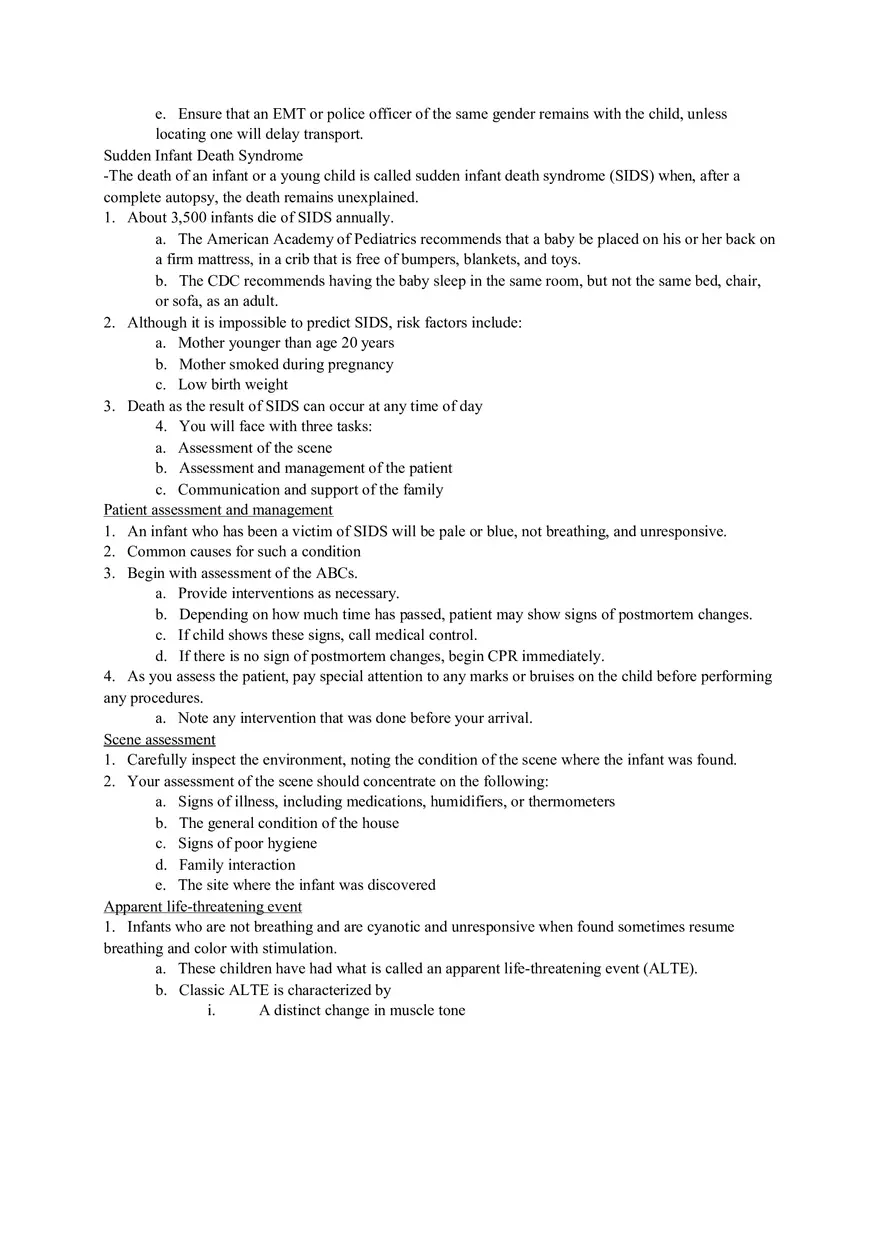 Chapter 34 Pediatric Emergencies - Page 7