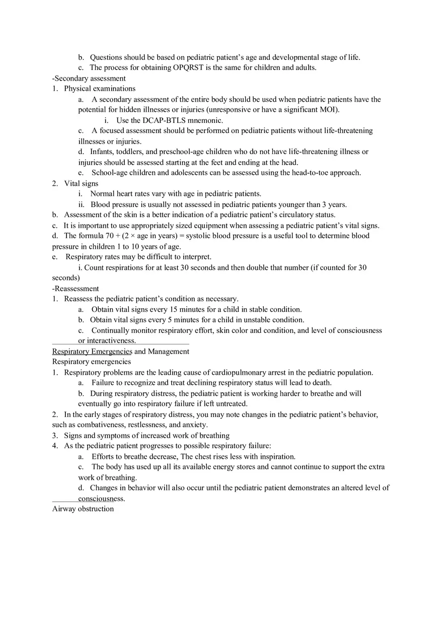 Chapter 34 Pediatric Emergencies - Page 11