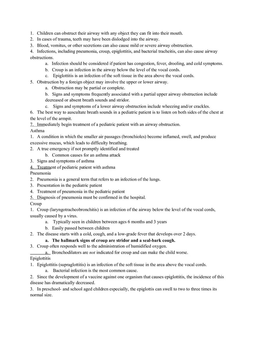 Chapter 34 Pediatric Emergencies - Page 12