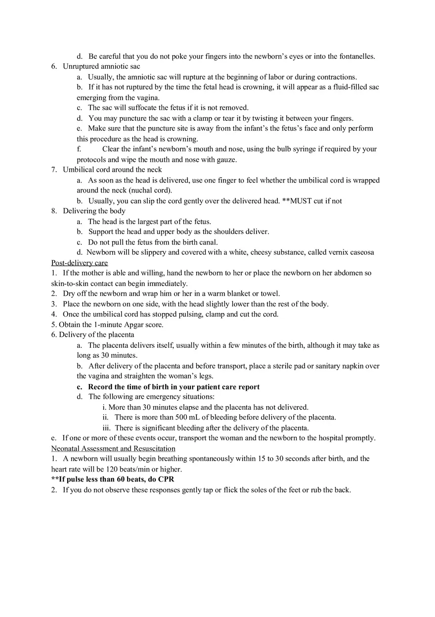 Chapter 33 Obstetrics and Neonatal Care - Page 7