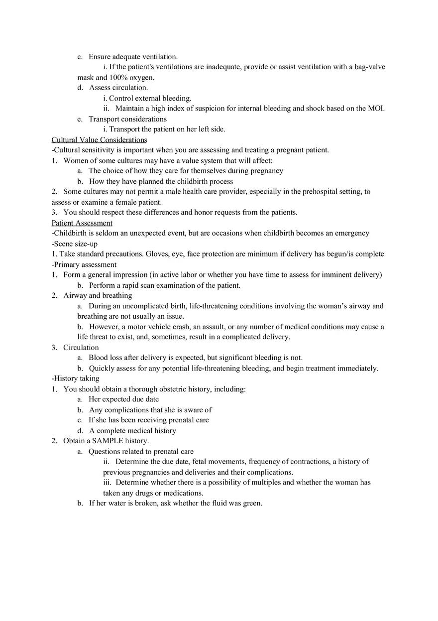 Chapter 33 Obstetrics and Neonatal Care - Page 4