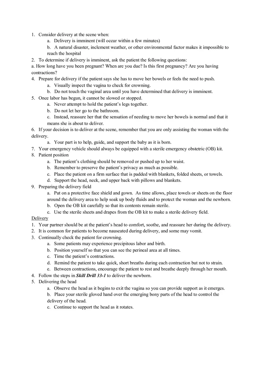 Chapter 33 Obstetrics and Neonatal Care - Page 6