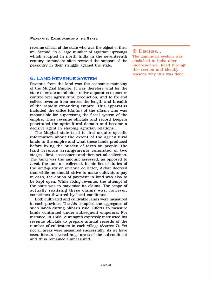 Agrarian Society and the Muhgal Empire - Page 10