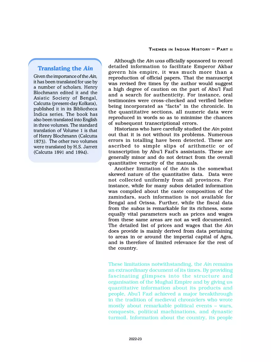 Agrarian Society and the Muhgal Empire - Page 18