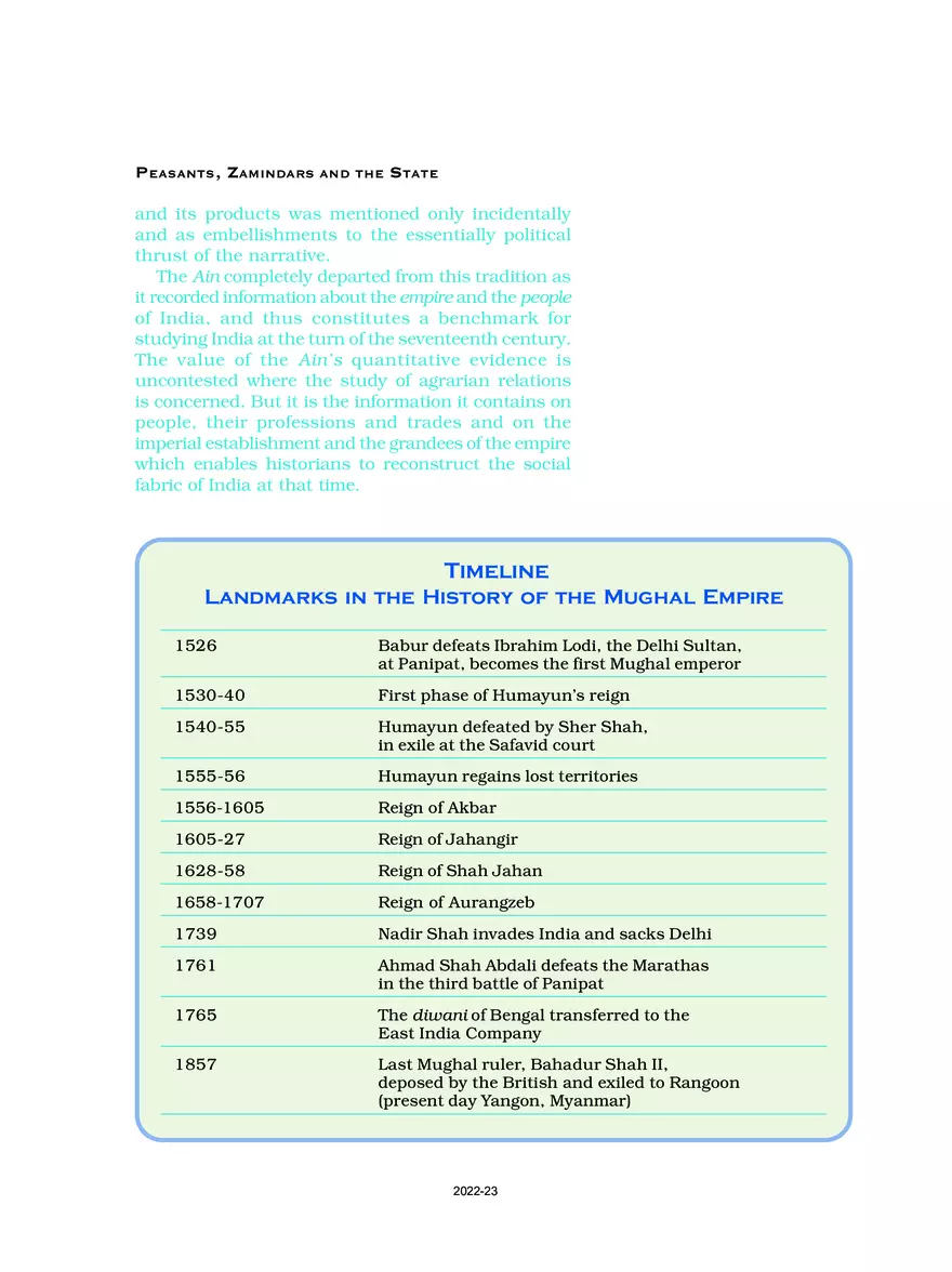 Agrarian Society and the Muhgal Empire - Page 19