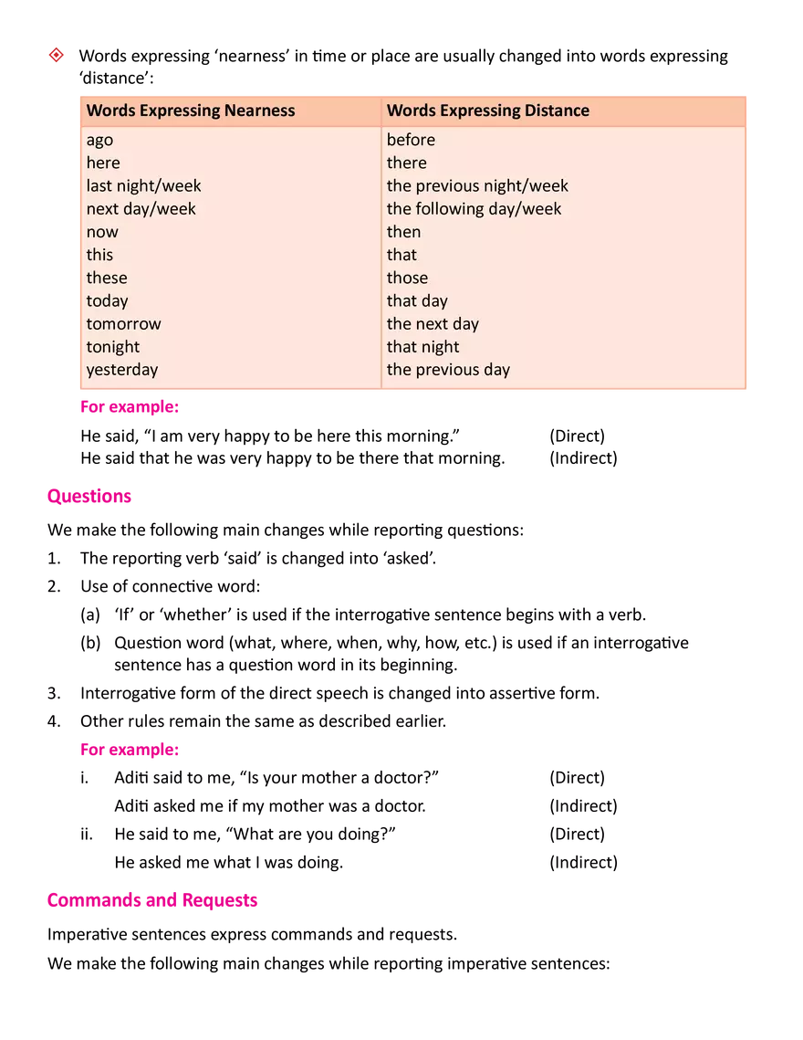 Reported Speech - Page 5