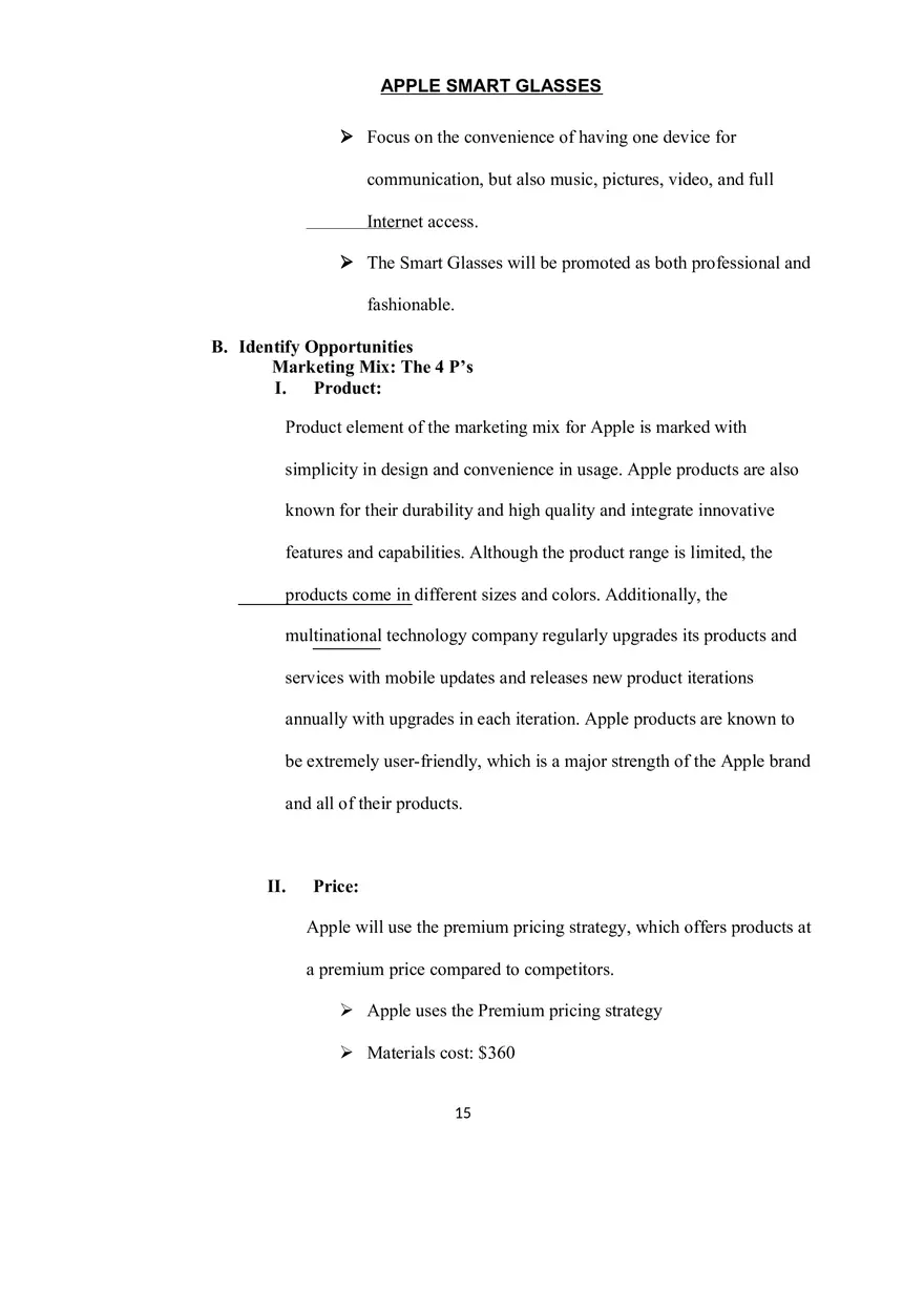 Marketing Plan Assignment - Page 7