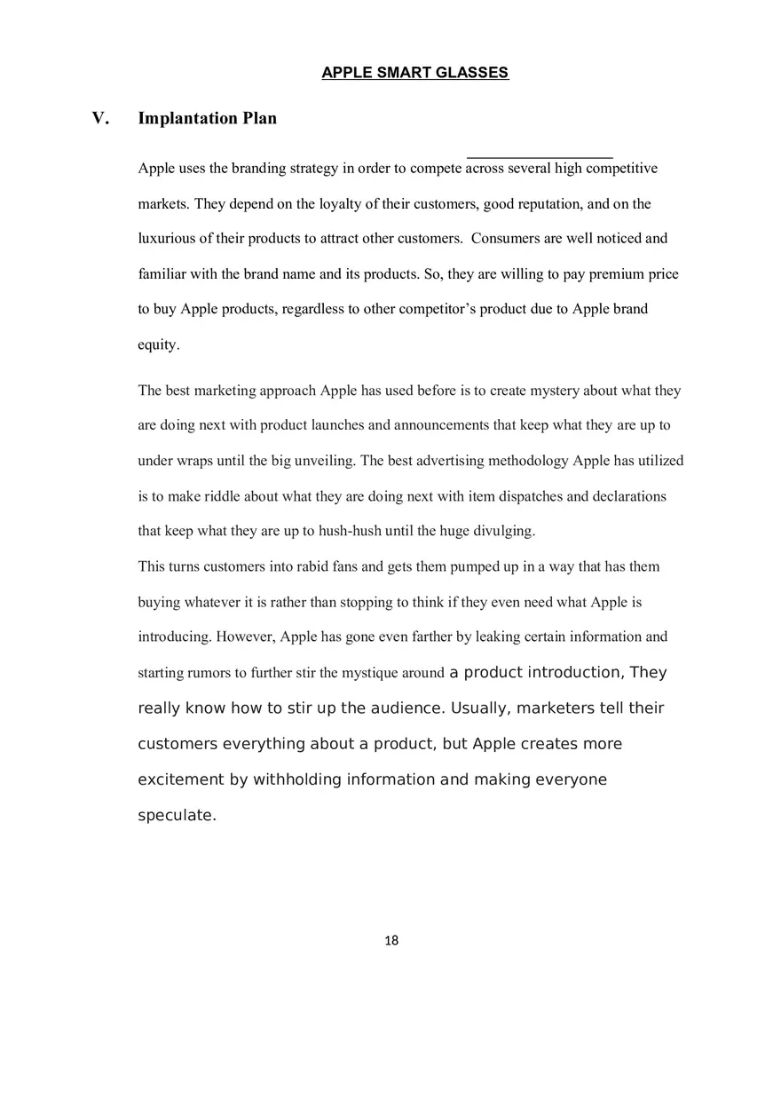 Marketing Plan Assignment - Page 10