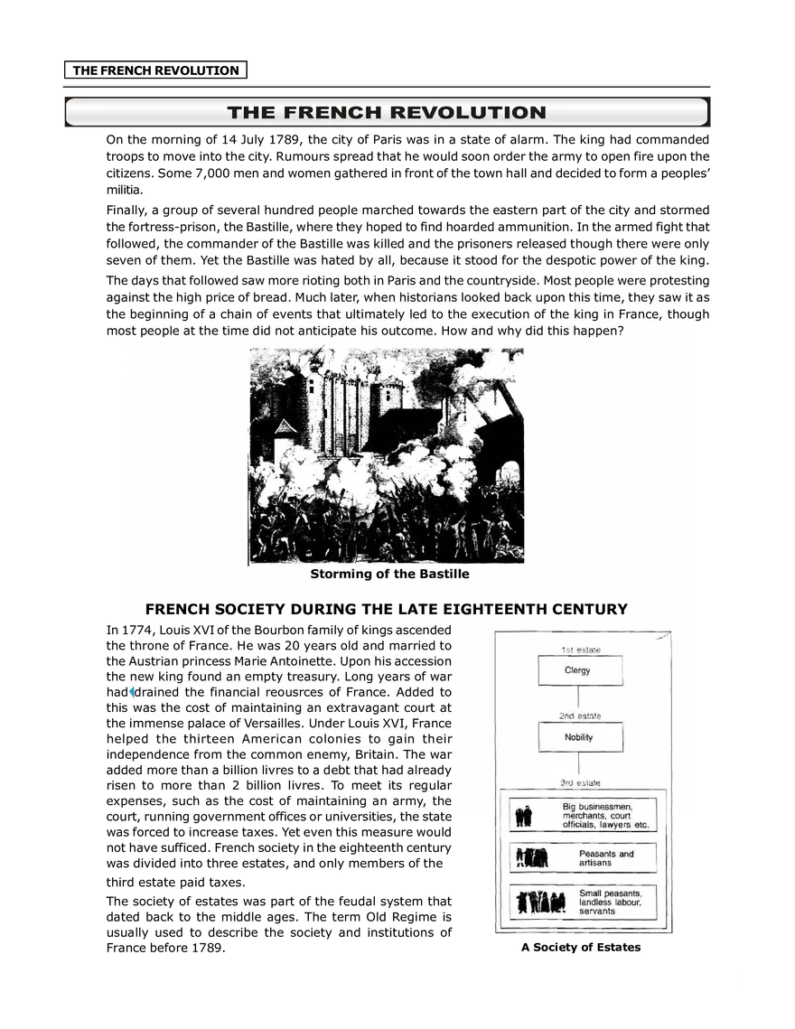 The French Revolution - Page 1