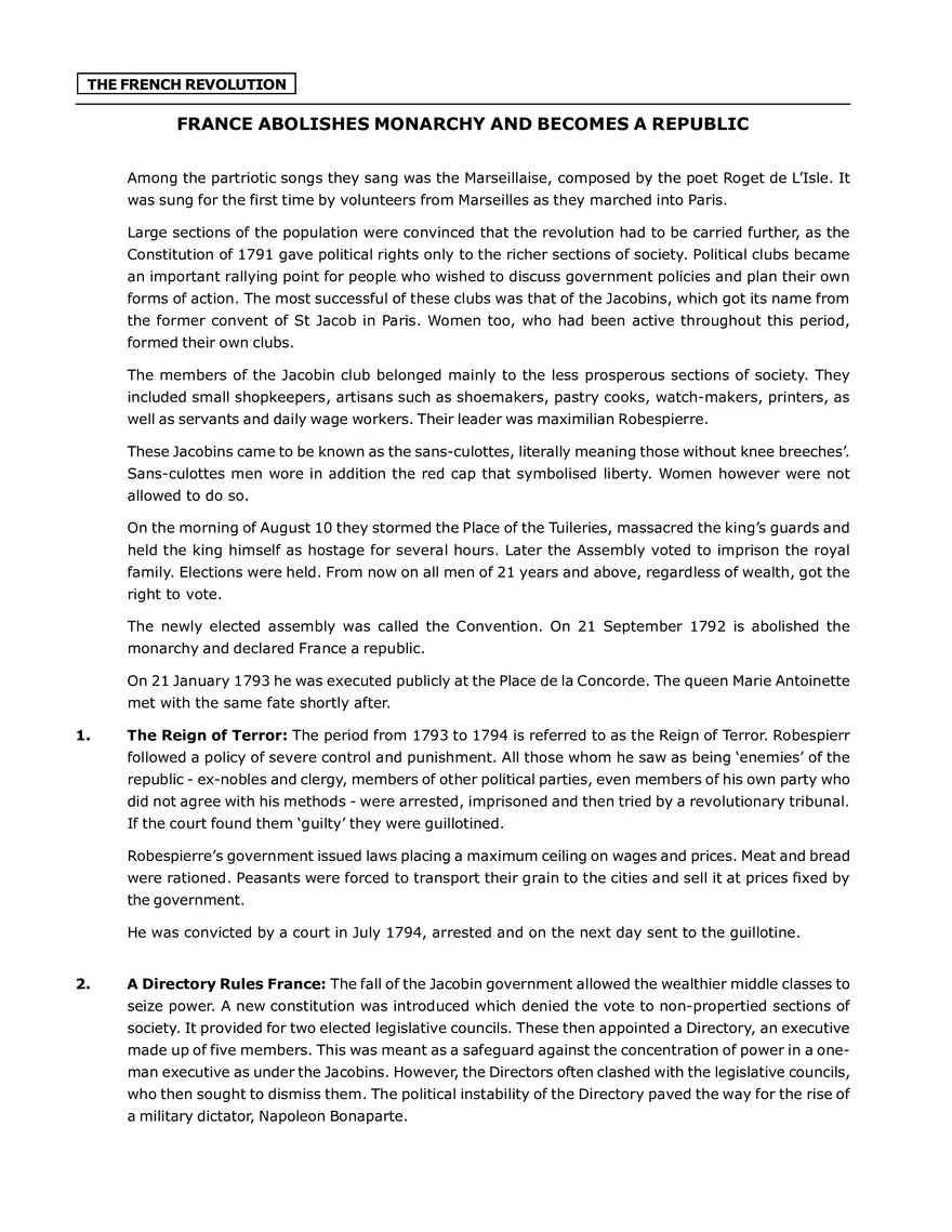 The French Revolution - Page 5