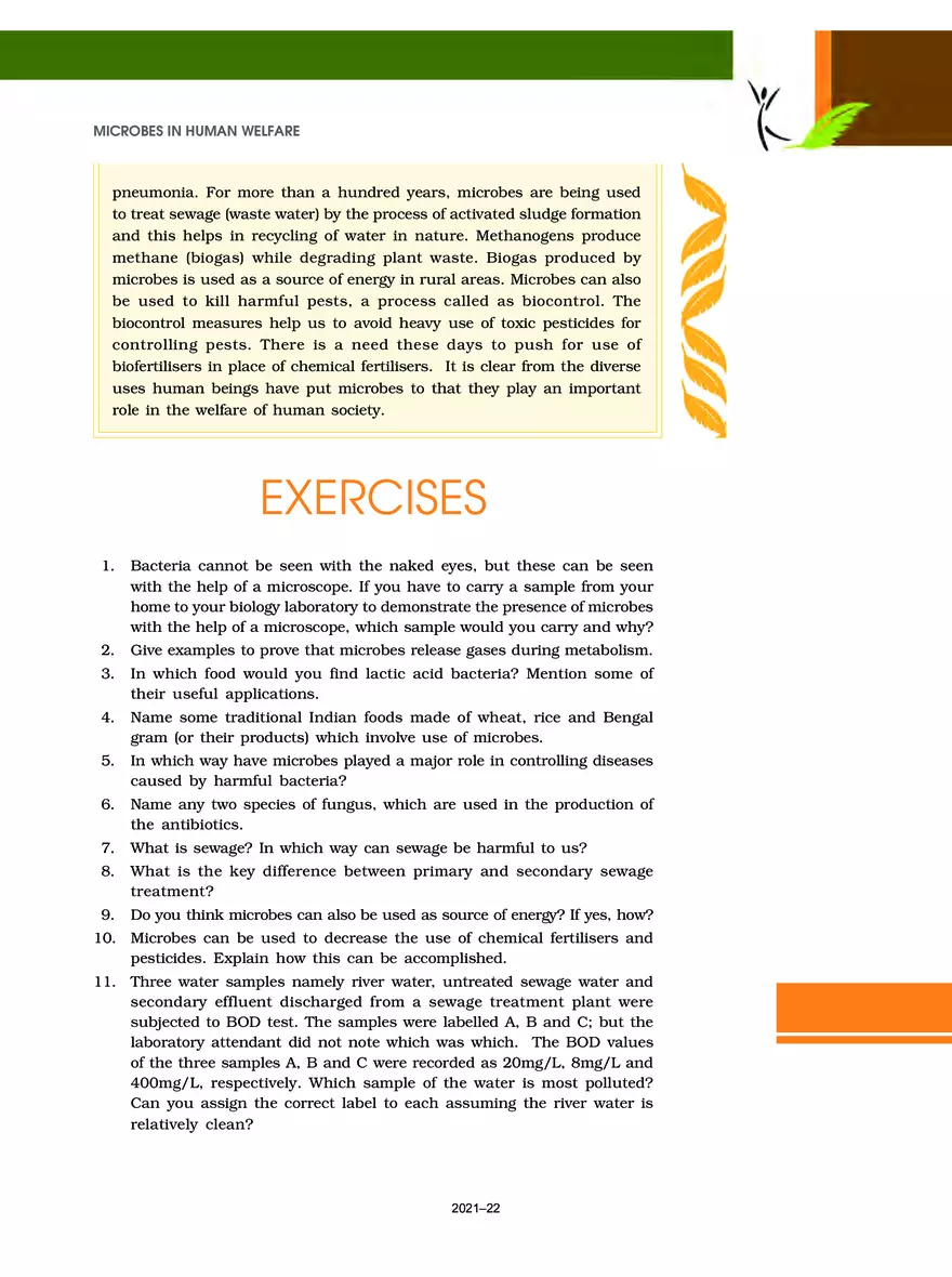 Chapter 10 Microbes in Human Welfare - Page 3