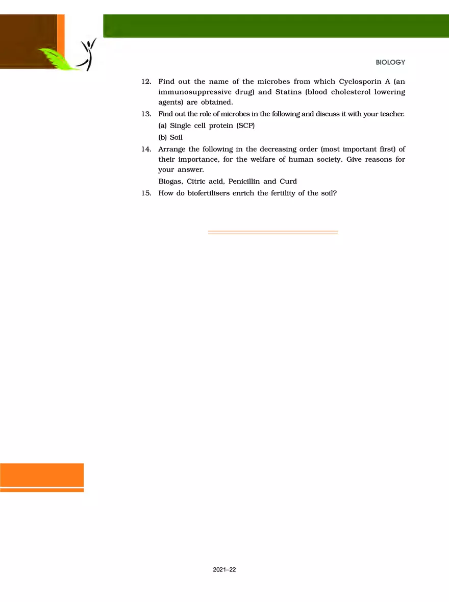 Chapter 10 Microbes in Human Welfare - Page 4