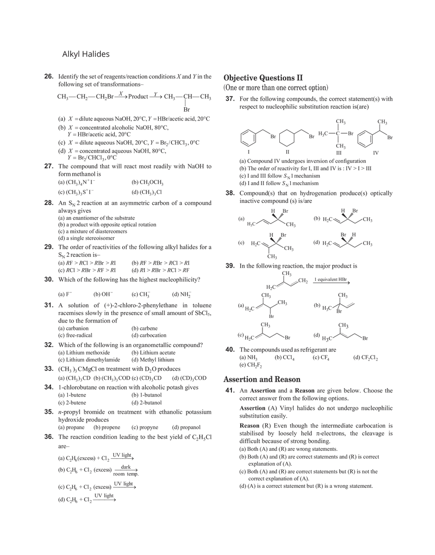 23 Alkyl Halides - Page 7