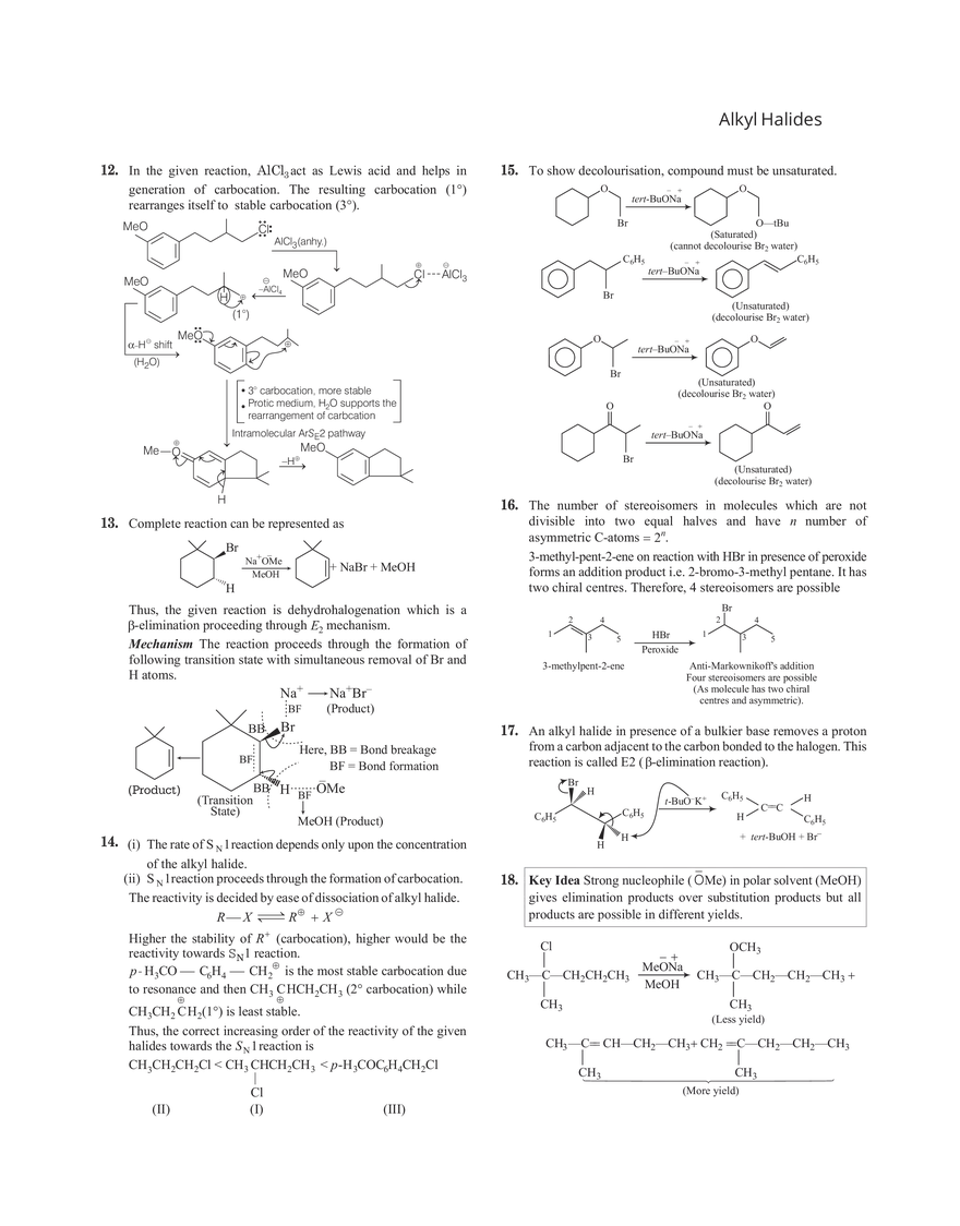 23 Alkyl Halides - Page 12
