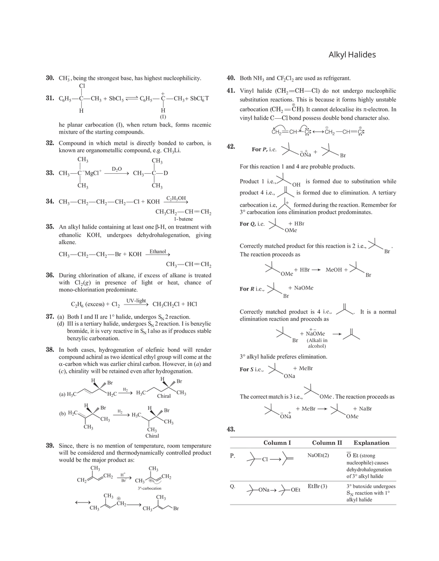 23 Alkyl Halides - Page 3