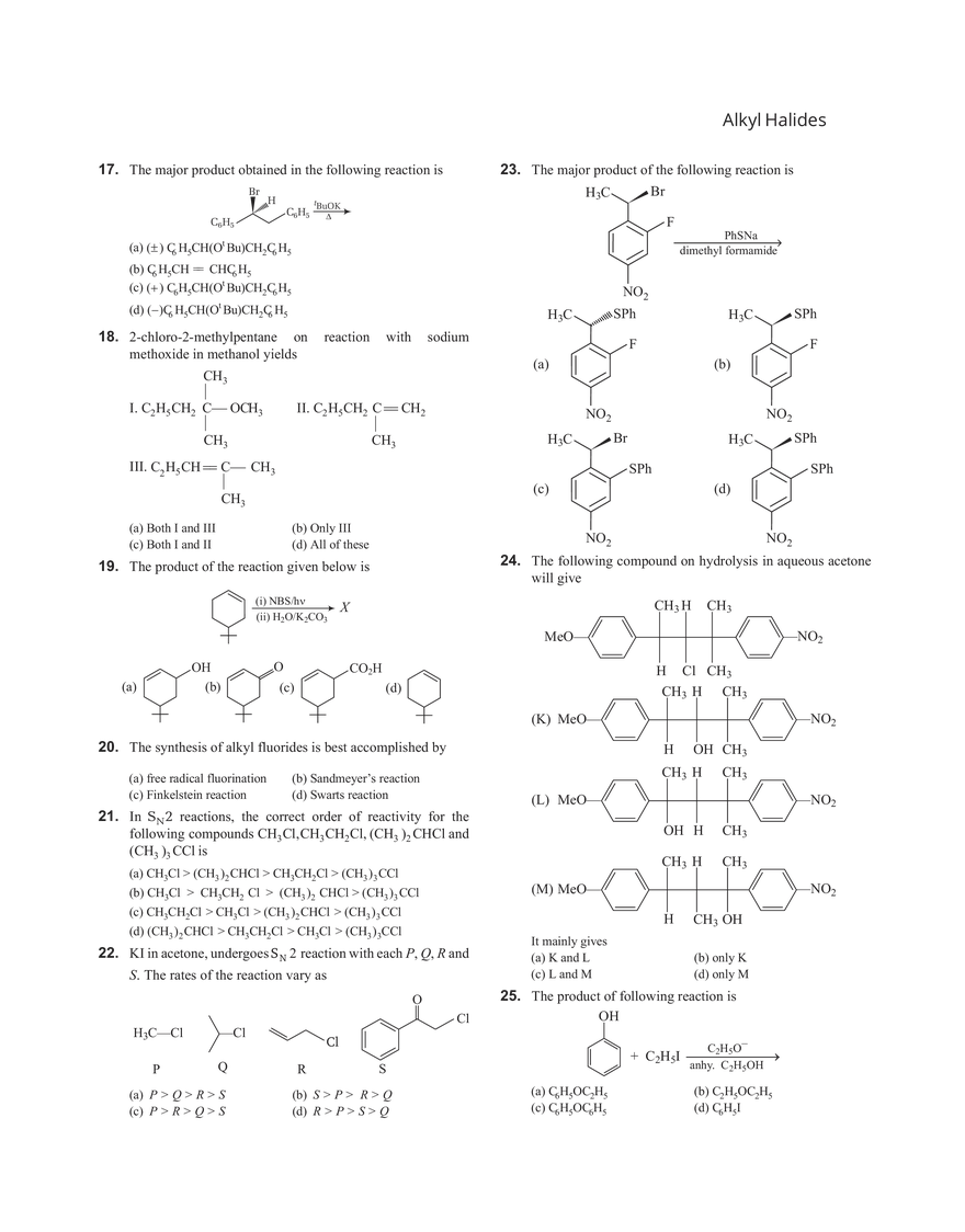23 Alkyl Halides - Page 6