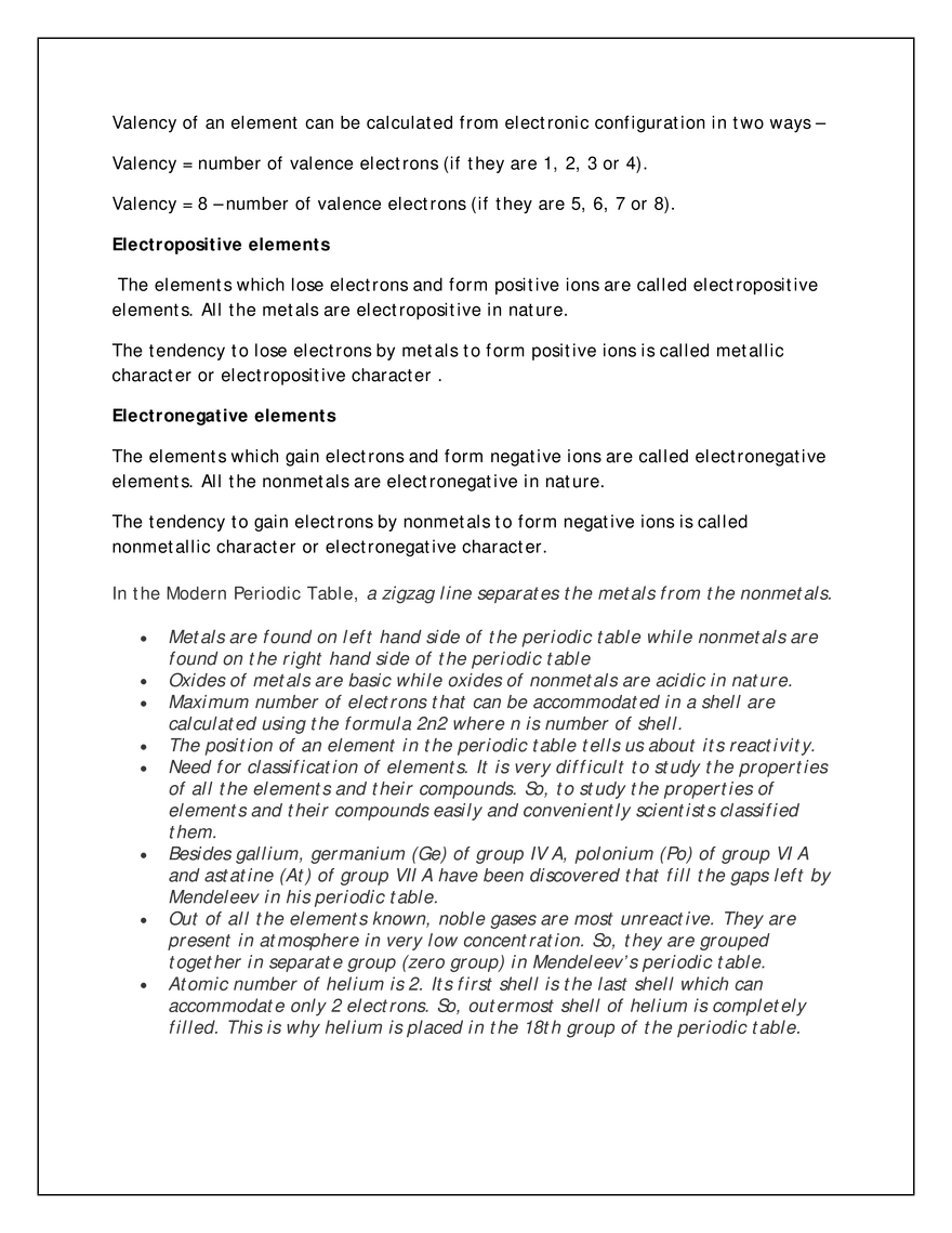 Periodic Classification of Elements - Page 5