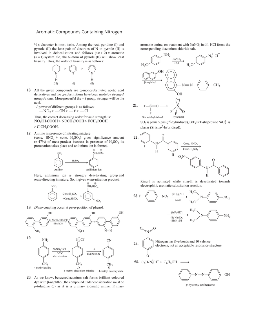 29 Aromatic Compounds Containing Nitrogen - Page 14