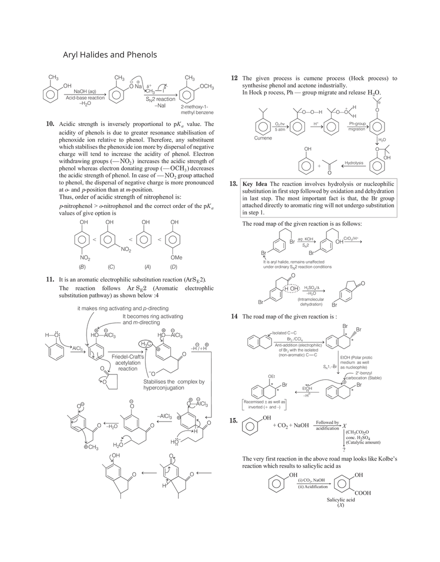 30 Aryl Halides and Phenols - Page 10