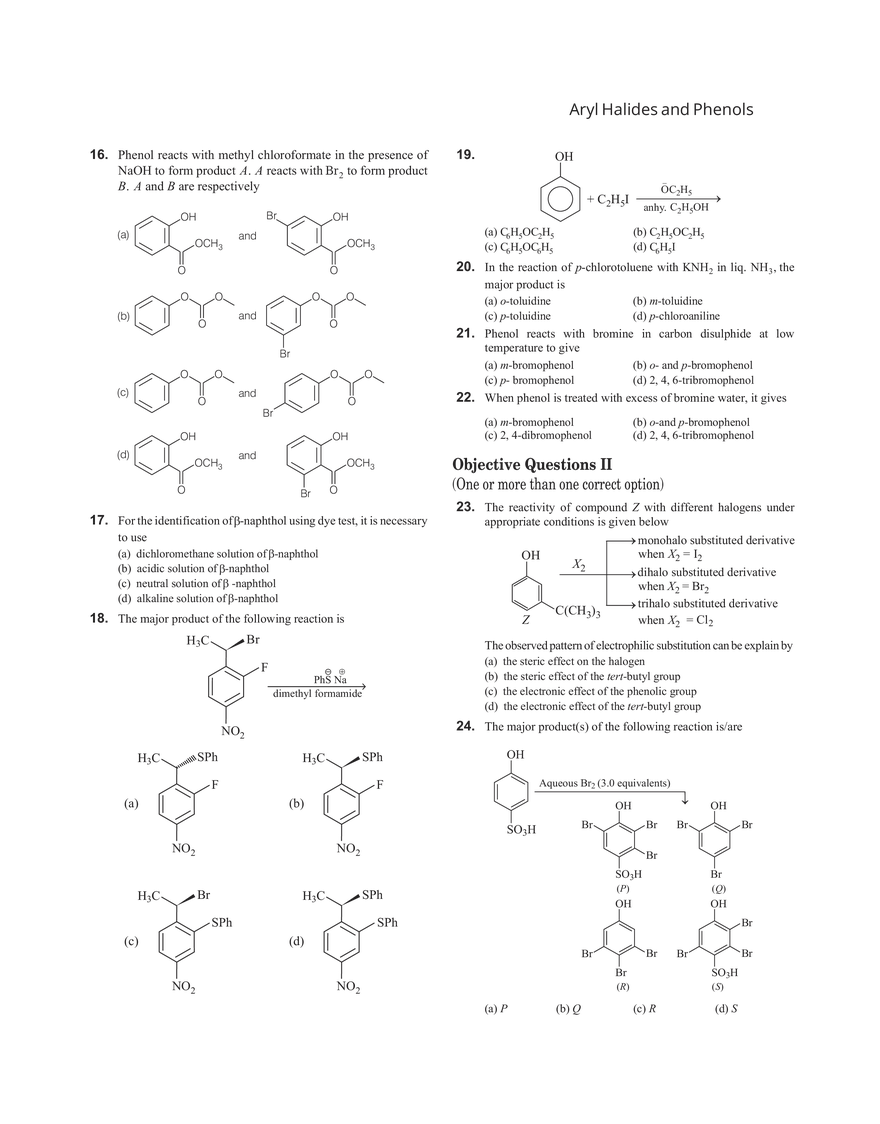 30 Aryl Halides and Phenols - Page 5