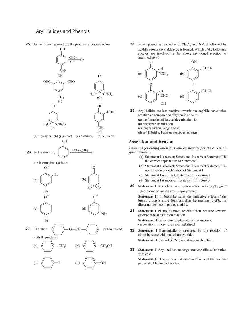 30 Aryl Halides and Phenols - Page 6
