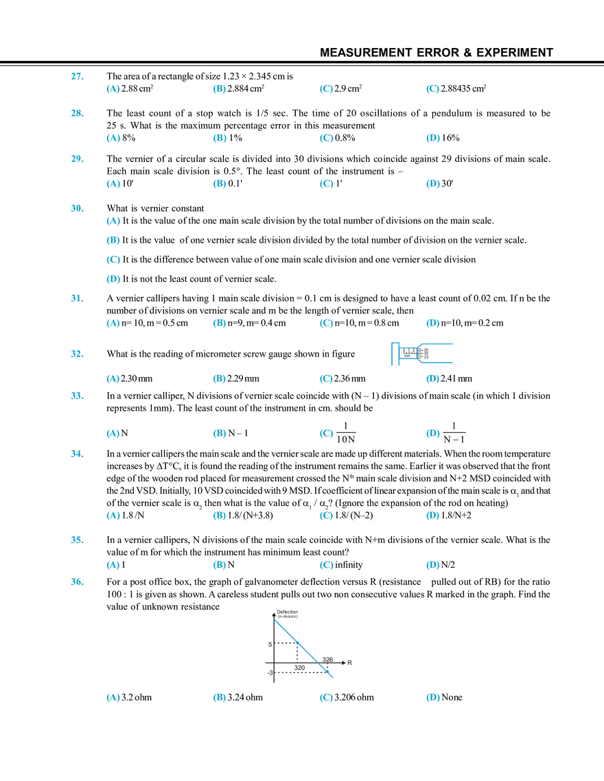 Measurement Error & Experiment Exercise # 1 - Page 3