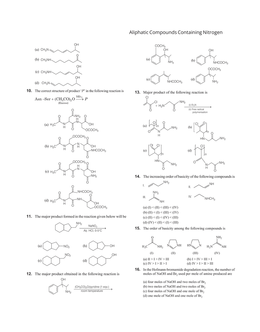 27 Aliphatic Compounds Containing Nitrogen - Page 2