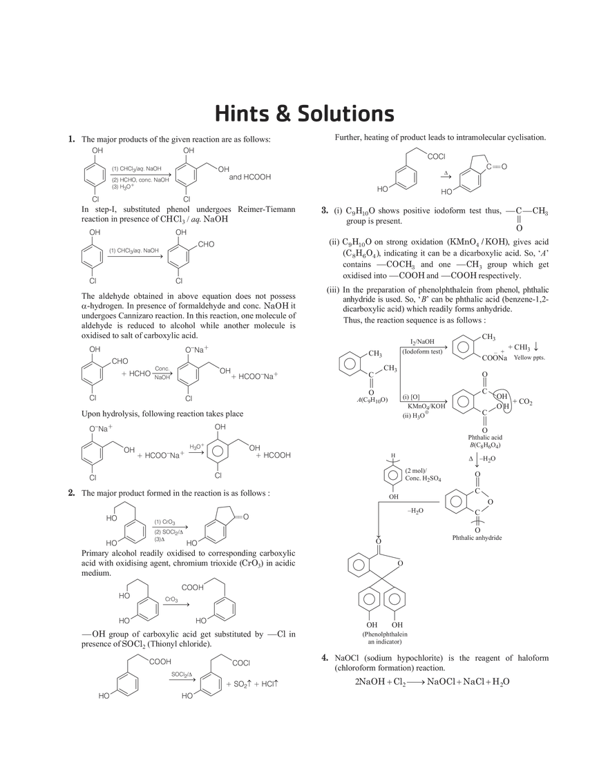 31 Aromatic Aldehydes, Ketones and Acids - Page 11