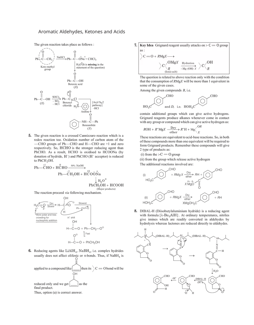 31 Aromatic Aldehydes, Ketones and Acids - Page 12