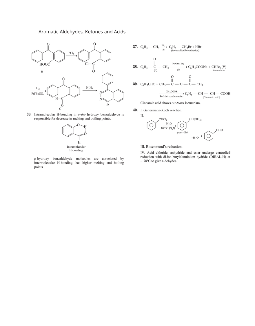 31 Aromatic Aldehydes, Ketones and Acids - Page 6