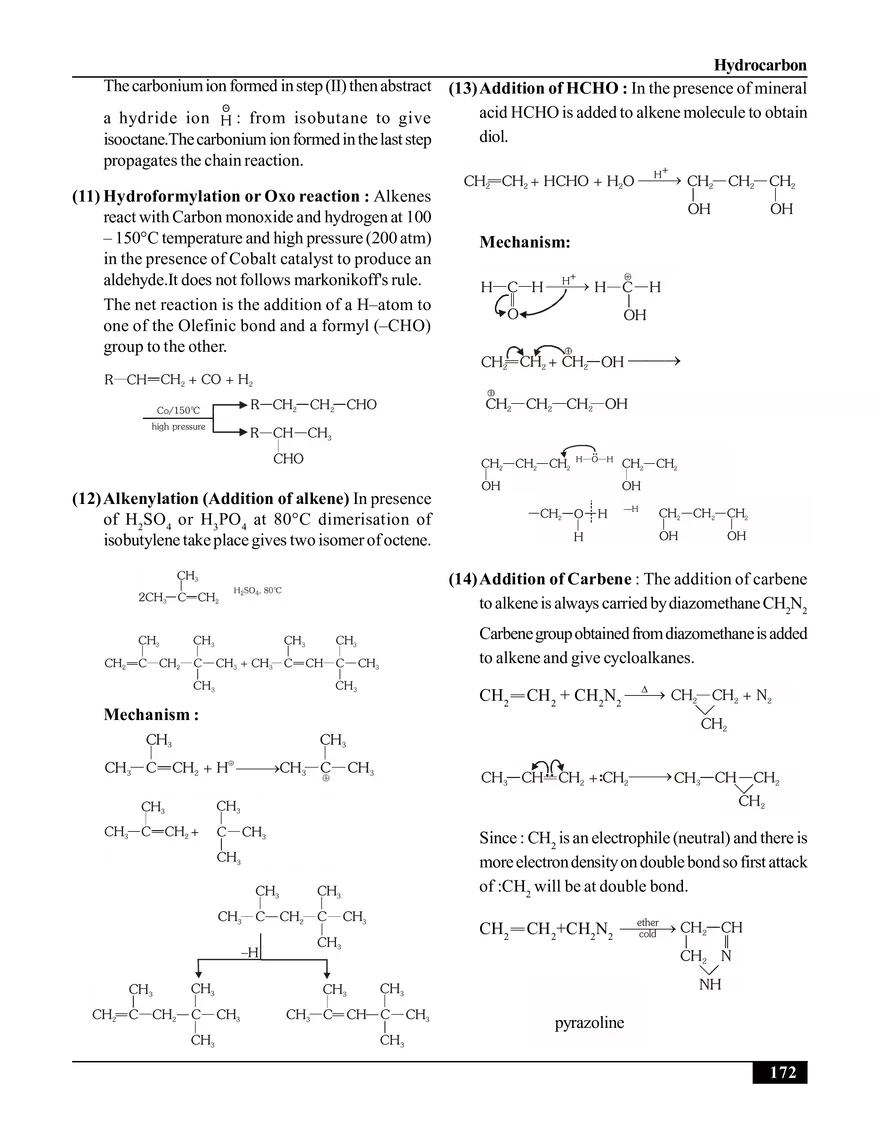 Hydrocarbon. Alkene - Page 4