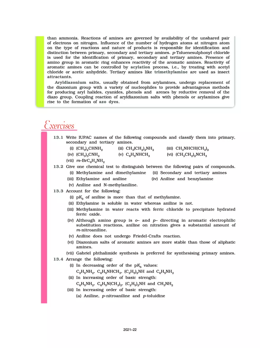 Unit 13 Amines - Page 12