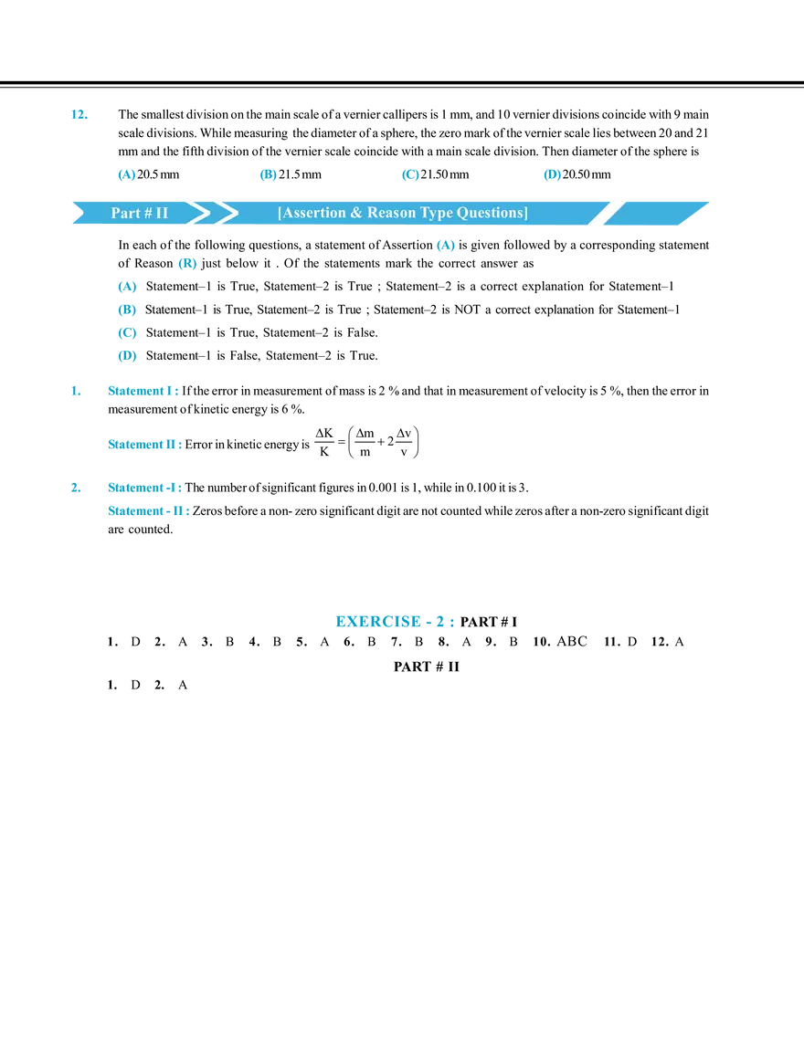Measurement Error & Experiment Exercise # 2 - Page 2