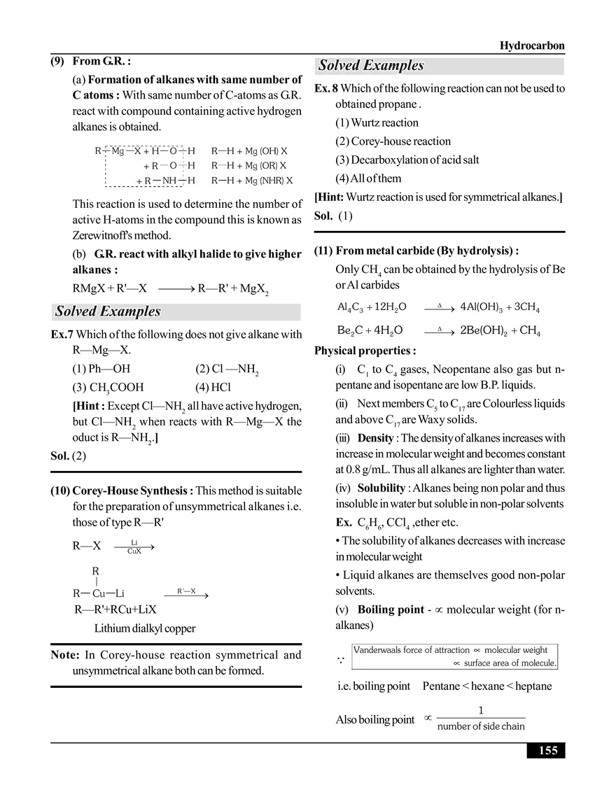 Hydrocarbon. Alkane - Page 9