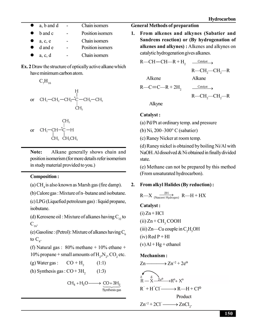 Hydrocarbon. Alkane - Page 2