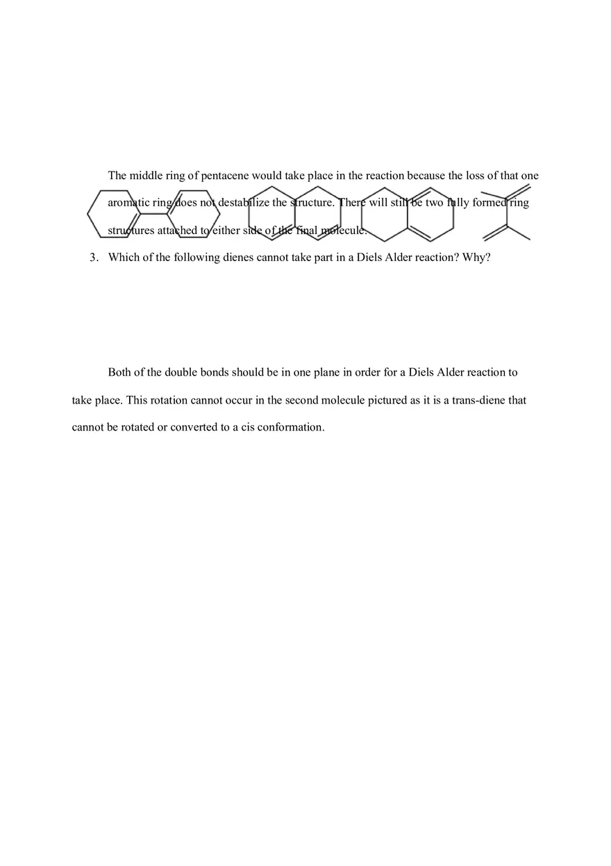 The Diels Alder Reaction of Anthracene and Maleic Anhydride - Page 10