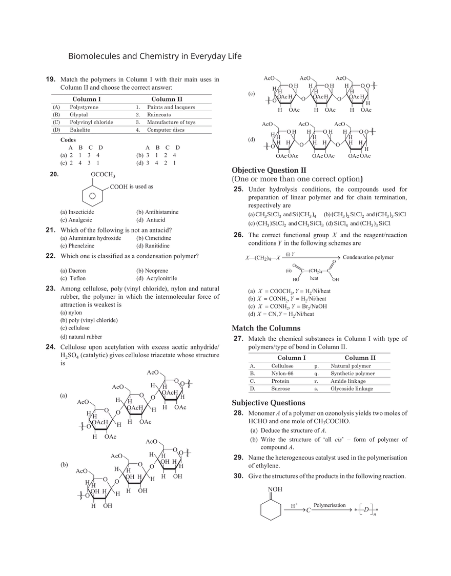 32 Biomolecules and Chemistry in Everyday Life - Page 12