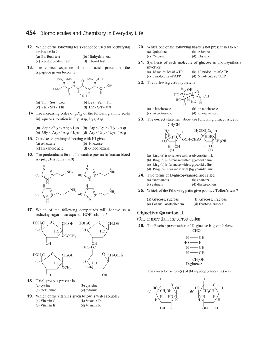 32 Biomolecules and Chemistry in Everyday Life - Page 2