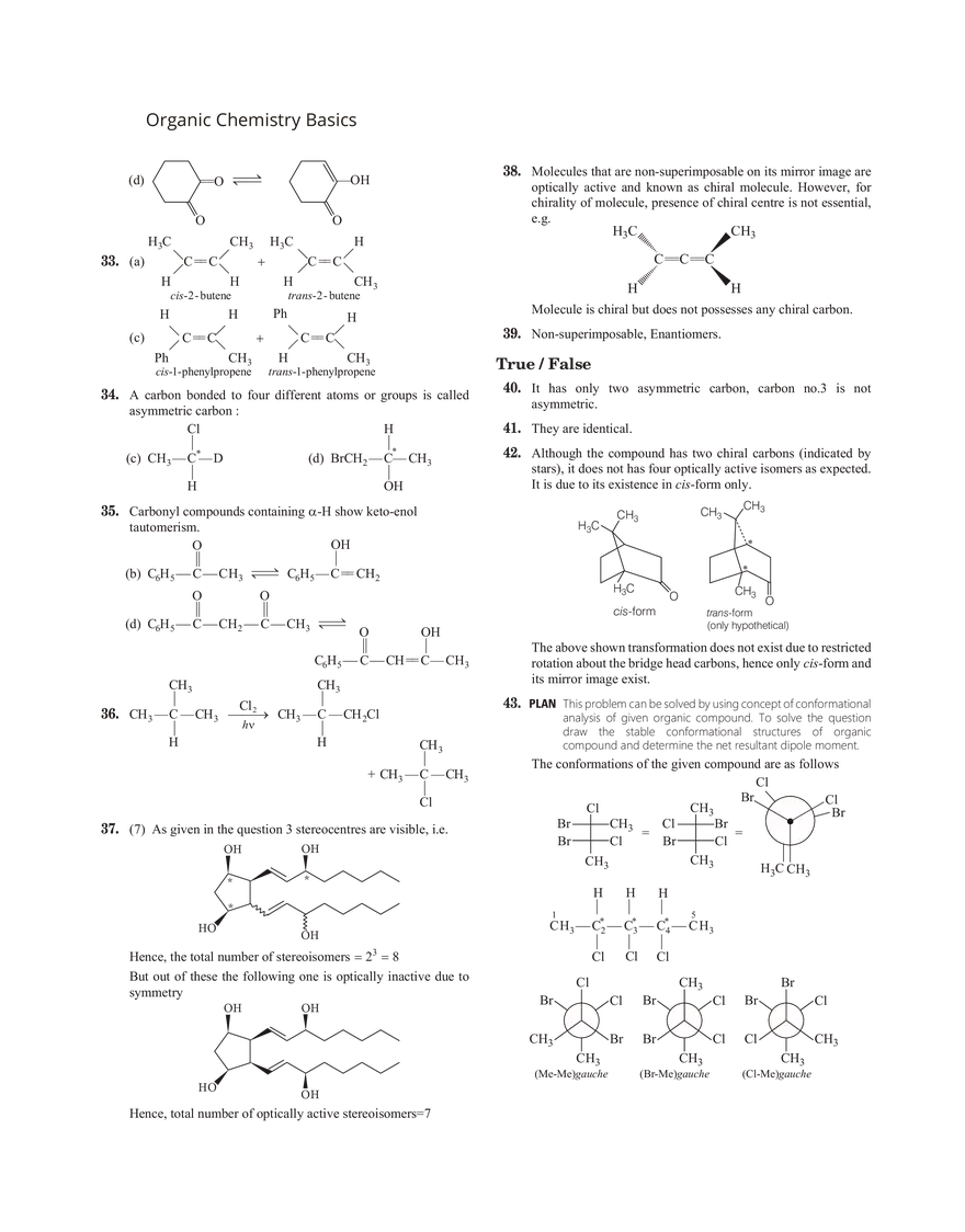 21 Organic Chemistry Basics - Page 7