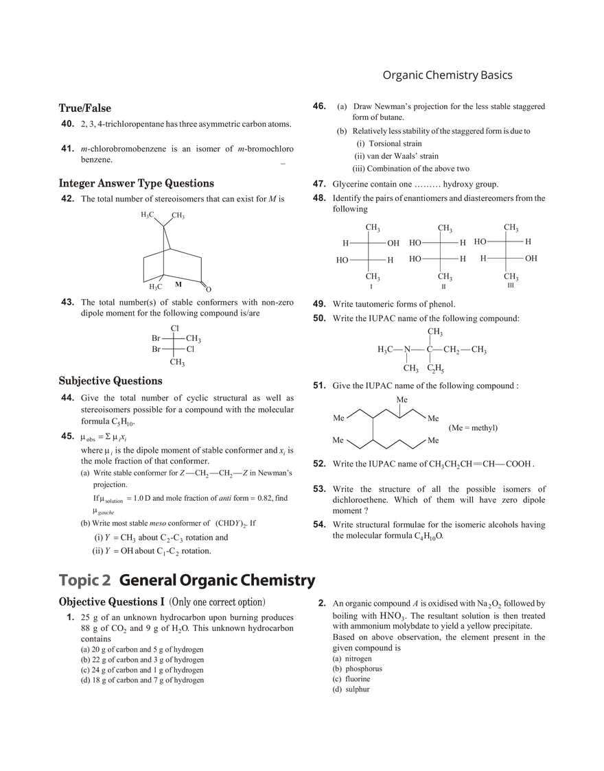 21 Organic Chemistry Basics - Page 18