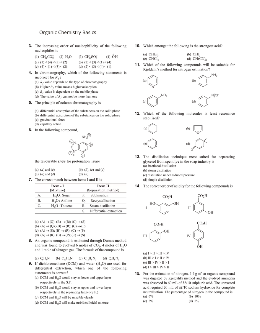 21 Organic Chemistry Basics - Page 19